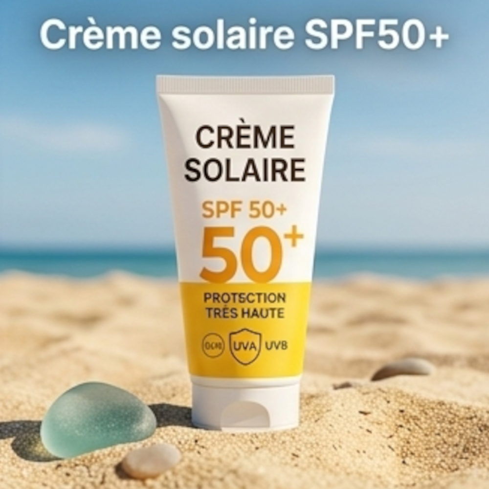 🧴 Crème solaire SPF50+